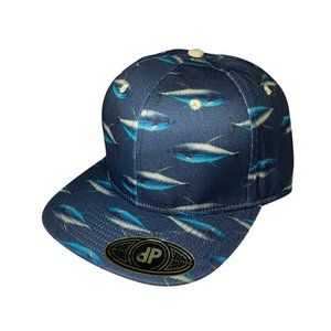 Ahi Tuna Ocean Fishing Hawaiian Floral Classic Snapback Hat